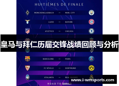 皇马与拜仁历届交锋战绩回顾与分析